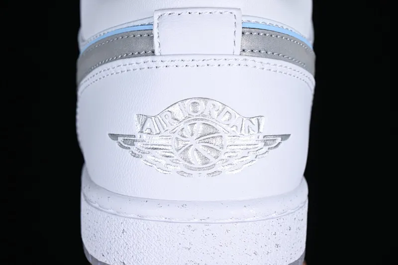 All categories Air Jordan Jordan series basketball shoes Air Jordan 1 Low Z version Air Jordan 1 Low "Dare To Fly" AJ1 Joe 1 Silver Cultural low-top casual sneakers FB1874-101
